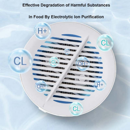 Xiaoda Fruit Vegetable Cleaning Machine Household Food Purifier Disinfection Detoxification Machine by bashfashion