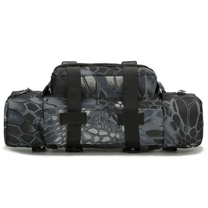 B04 Sports Outdoor Fishing Waterproof Waist Bag Photography Multifunctional Bag(Maple Camouflage) by bashfashion