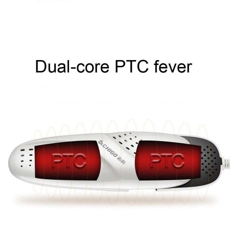 Chigo 220V Shoe Dryer Household Adult And Child Warm Shoe Dryer, CN Plug, Style:07 Children Blue by bashfashion