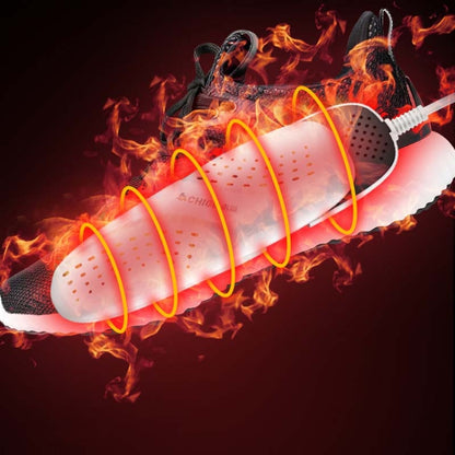 Chigo 220V Shoe Dryer Household Adult And Child Warm Shoe Dryer, CN Plug, Style:07 Adult Retractable by bashfashion