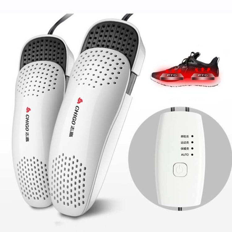 Chigo 220V Shoe Dryer Household Adult And Child Warm Shoe Dryer, CN Plug, Style:02 Timing by bashfashion