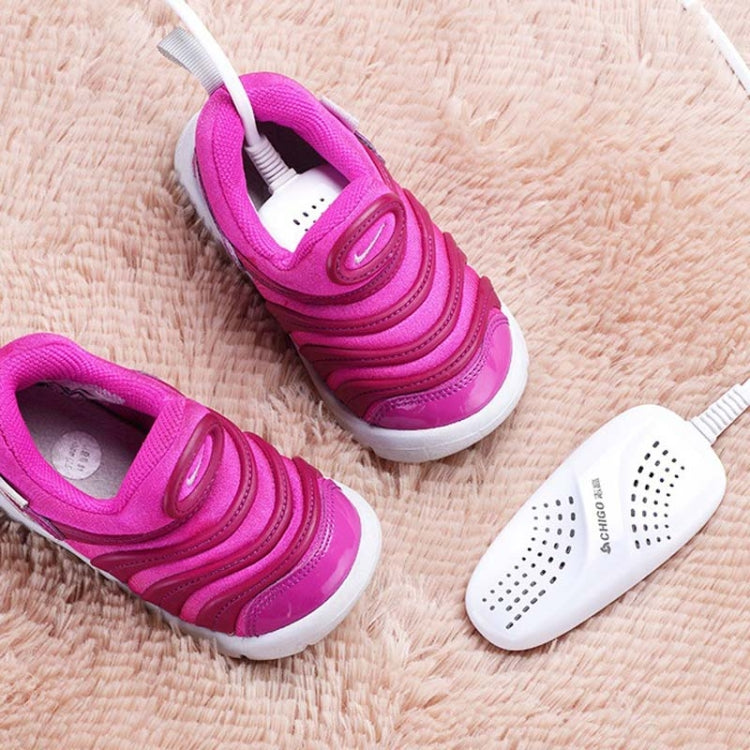 Chigo 220V Shoe Dryer Household Adult And Child Warm Shoe Dryer, CN Plug, Style:Children White Timing by bashfashion