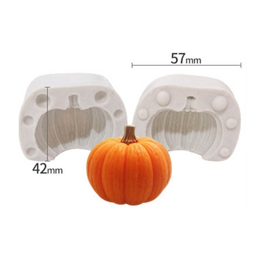 Halloween Three-Dimensional Pumpkin Cake DIY Scented Candle Silicone Mold, Specification: SW-36 by bashfashion