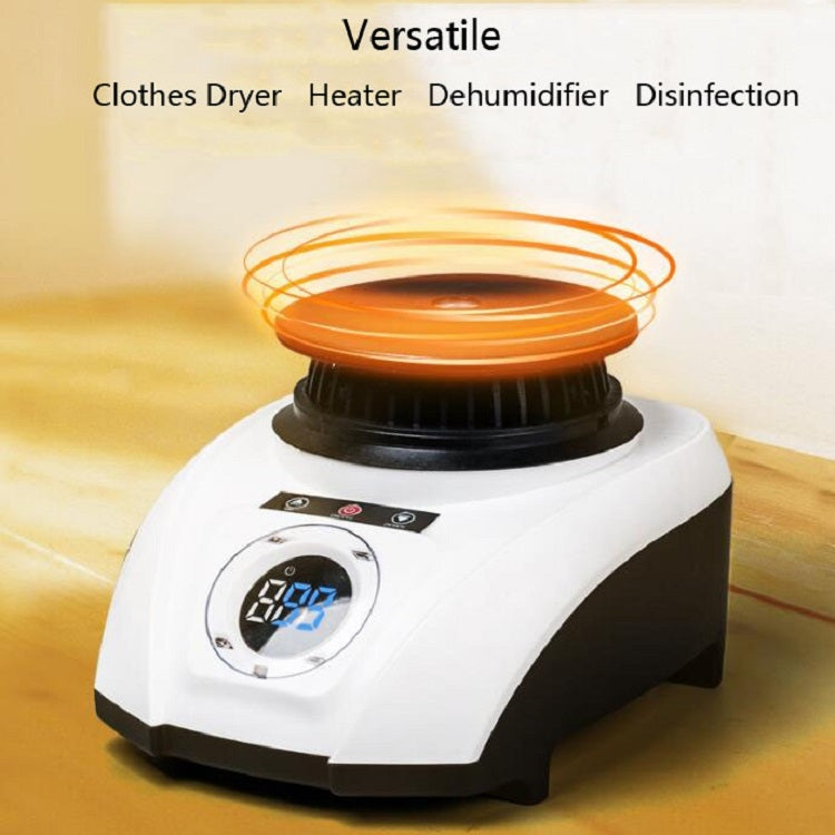 ZH868 1200W 220V Ultraviolet Lamp Smart Heater Remote Control Quick Dryer Ultraviolet Clothes Dryer Head Household Clothes Dryer, CN Plug by bashfashion