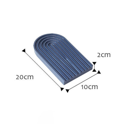 Water Ripple Cutting Board Afternoon Tea Snack Plate Photo Props Small (Green Lotus Color) by bashfashion