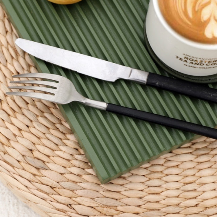 Water Ripple Cutting Board Afternoon Tea Snack Plate Photo Props Small (Dirty Pink) by bashfashion