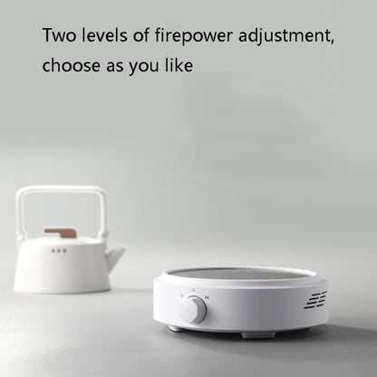 Mini Small Electrical Ceramic Stove Tea Cooker Induction Cooker, CN Plug(White) by bashfashion
