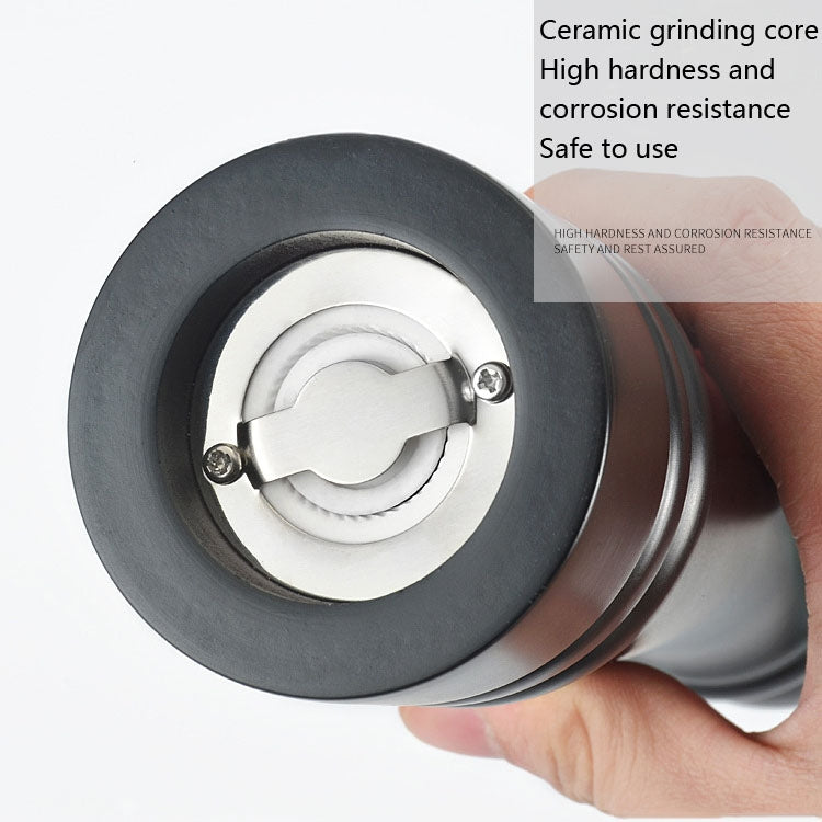 Manual Pepper Grinder Solid Wood PU Paint Pepper Mill Ceramic Core Coarse Salt Pepper Grinder Seasoning Bottle by bashfashion