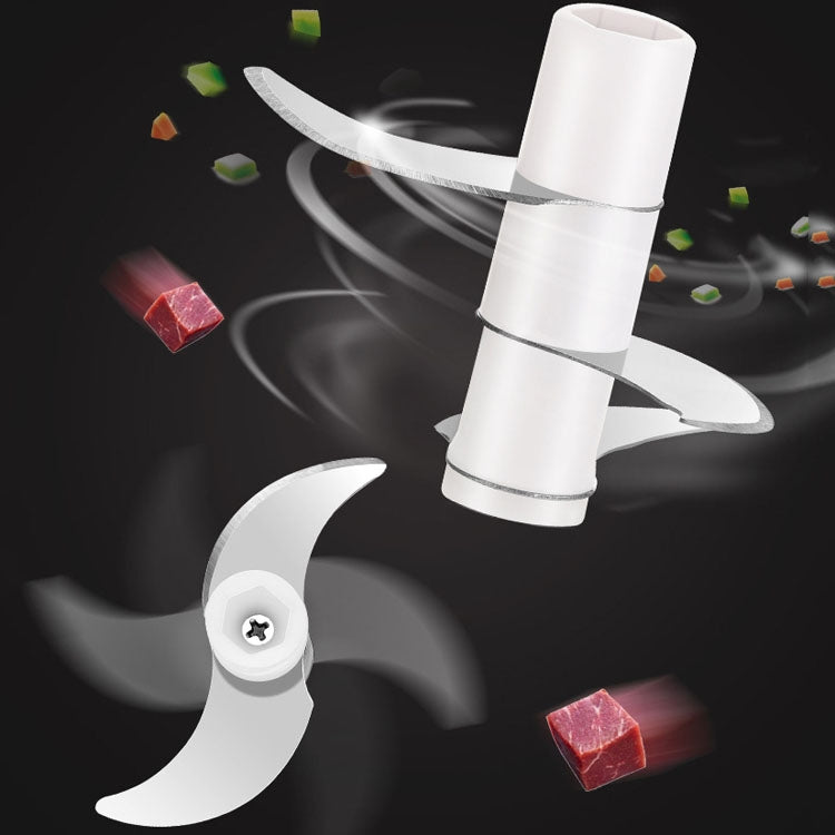 Household Vegetable Cutting Electric USB Garlic Masher Baby Mini Cooking Machine Baby Food Supplement Machine, Style:250ml(Pink) by bashfashion