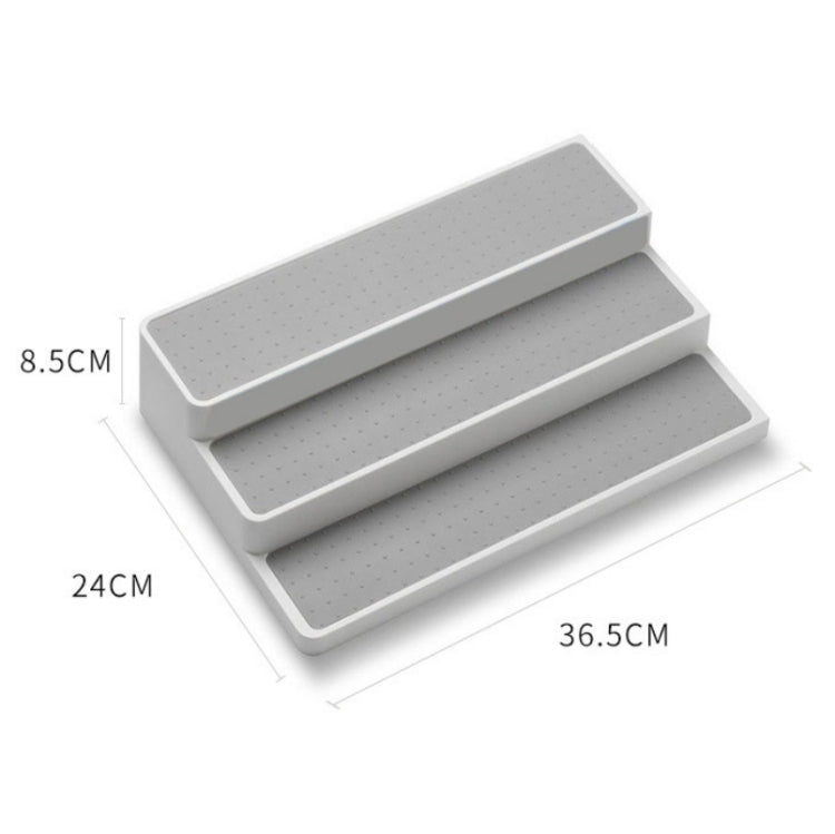 2pcs Three-Layer Stepped Seasoning Storage Rack Home Kitchen Storage Rack by bashfashion