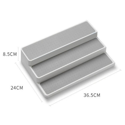 2pcs Three-Layer Stepped Seasoning Storage Rack Home Kitchen Storage Rack by bashfashion