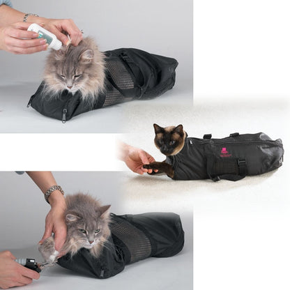 Pet Bathing Bag Cat Grooming Bag Pet Cleaning Supplies by bashfashion