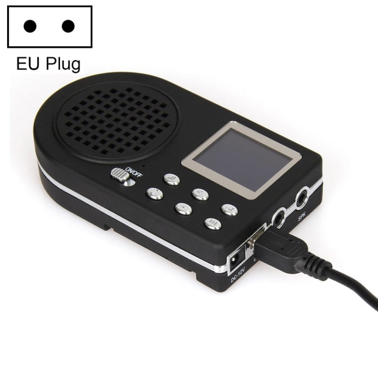 Outdoor Electronic Bird Caller Player MP3 With Wireless Remote Control(EU Plug) by bashfashion