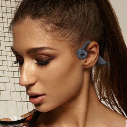 K7 Bone Conduction Bluetooth 5.0 Wireless Earphone Waterproof Headphones 16GB RAM(Black) by bashfashion