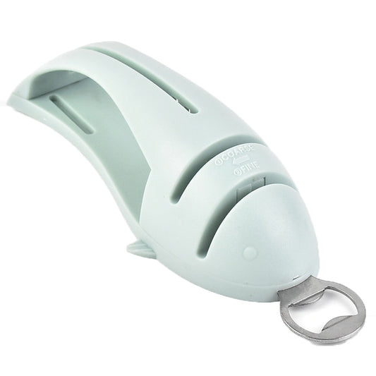 Multi-Function Fish Shape Knife Sharpener Tool Holder Diamond Tungsten Steel Knife Sharpener(Green) by bashfashion