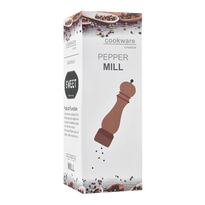 Acrylic Transparent Pepper Grinder Manual Pepper Grinder Ceramic Core Multi-Purpose Seasoning Bottle, Specification: 4 Inch by bashfashion