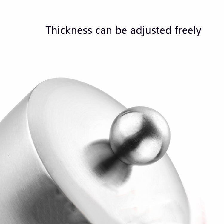 Beech 304 Stainless Steel Manual Pepper Grinder Ceramic Core Pepper Grinder, Specification: 8 Inch (Color Box) by bashfashion