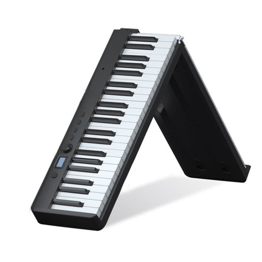 Wersi 88-Key Foldable Portable Electronic Piano Keyboard For Beginners Practice Piano, USB(Black) by bashfashion