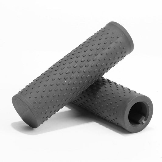 2 Pairs Scooter Accessories Handlebar Rubber Handle Cover For Xiaomi Mijia M365 / M365 Pro(Gray) by bashfashion