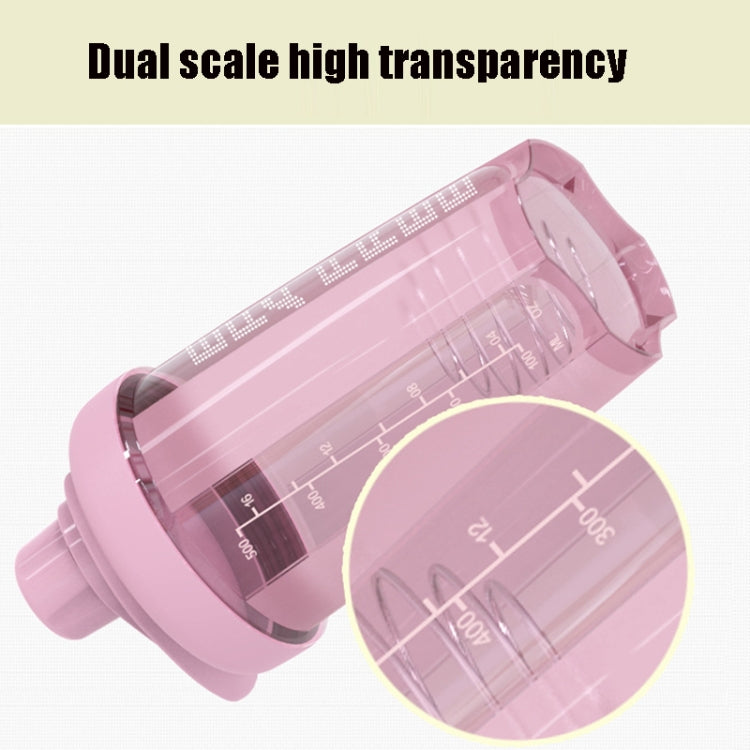 TC-1801 Milkshake Cup Plastic Fitness Sports Water Cup Shaking Cup, Colour: Pink by bashfashion