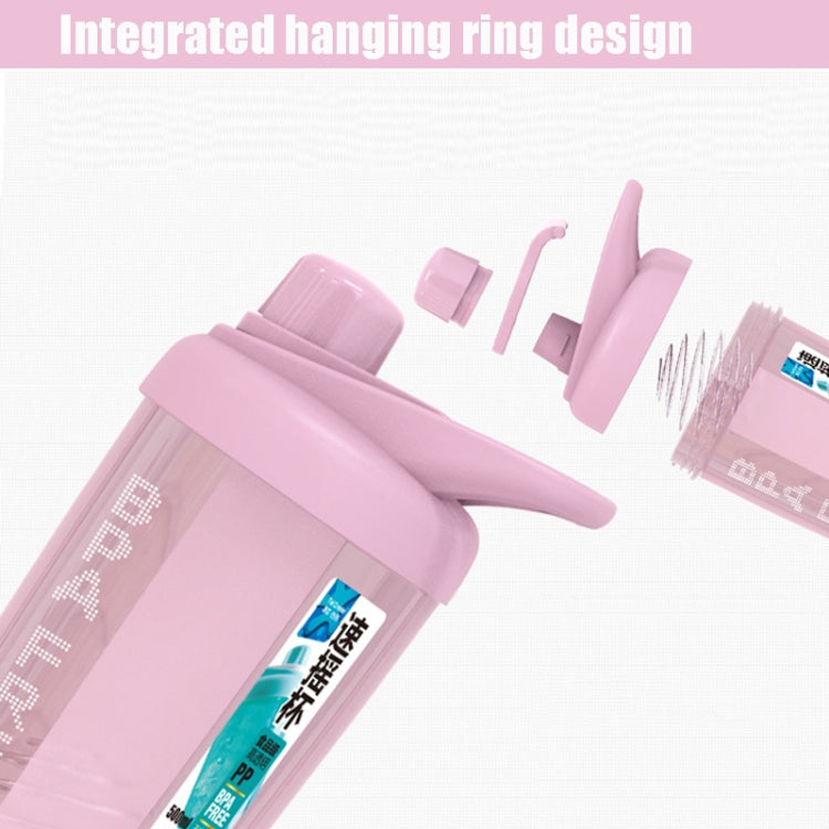 TC-1801 Milkshake Cup Plastic Fitness Sports Water Cup Shaking Cup, Colour: Pink by bashfashion