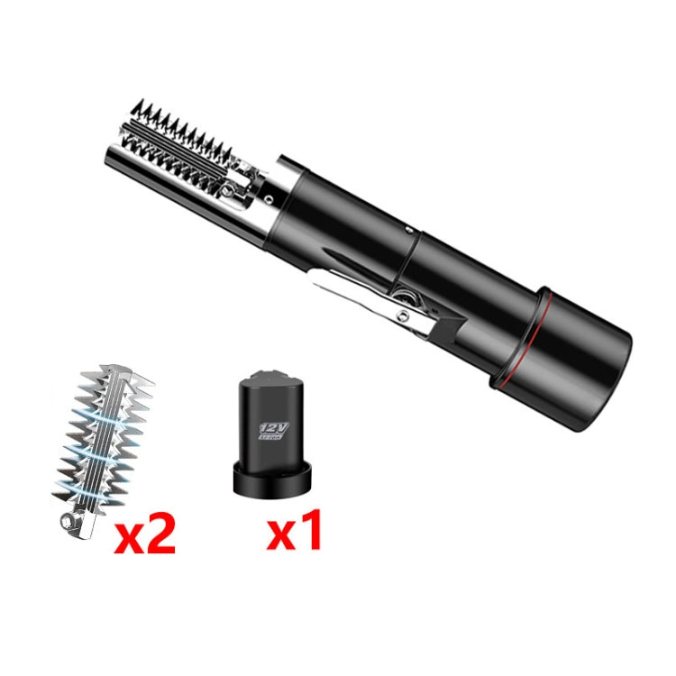 Electric Fish Scale Scraper Household Automatic Wireless Scraping Tool CN Plug Black Single Battery+Cutter Head by bashfashion