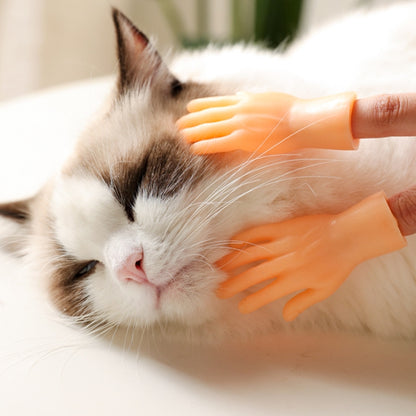 Pet Massage Finger Cots and Cat Gloves by bashfashion