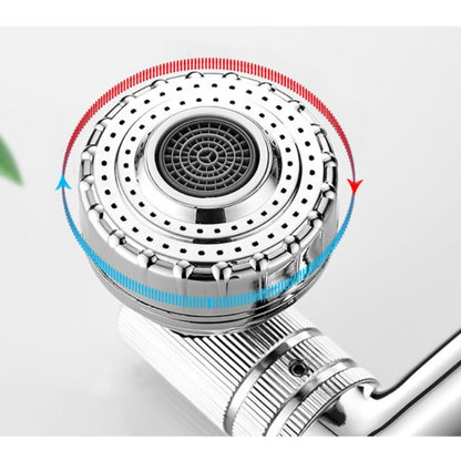 Universal Swivel Faucet Bathroom Hot & Cold Dual-Out Mode Faucet, Specification: Short HT-90560 by bashfashion