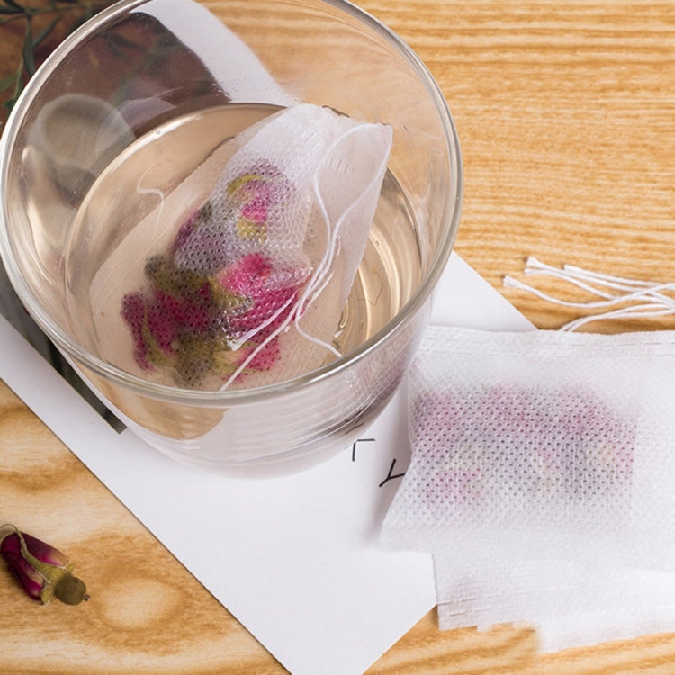100 PCS Teabags Scented Tea Bags with Seal Filter Paper, Size: 5.5 x 7cm by bashfashion