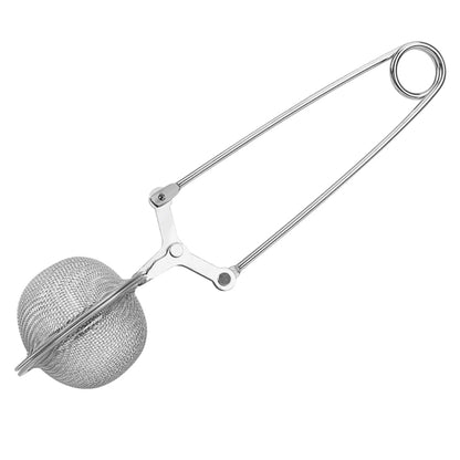 2 PCS Stainless Steel Sphere Mesh Tea Strainer Coffee Herb Spice Filter Tea Infuser by bashfashion