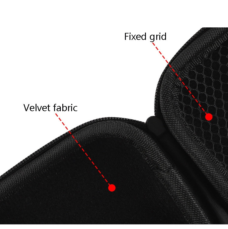 2 PCS Handheld Game Console Storage Bag Accessories Storage for RG280V by bashfashion