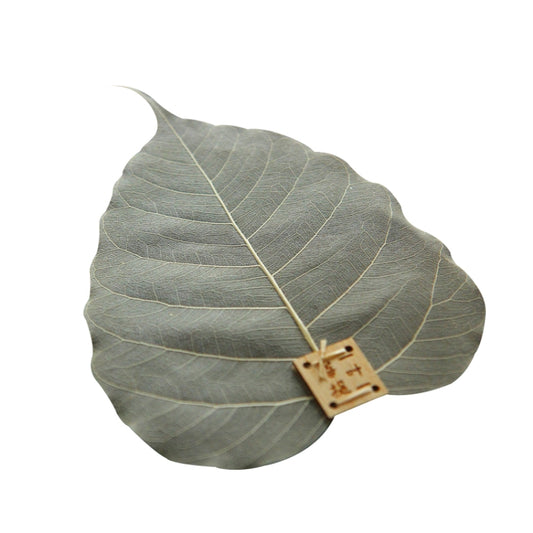 Creative Personality Natural Bodhi Leaf Filter Tea Leak, Specification:Bodhi Leaf by bashfashion