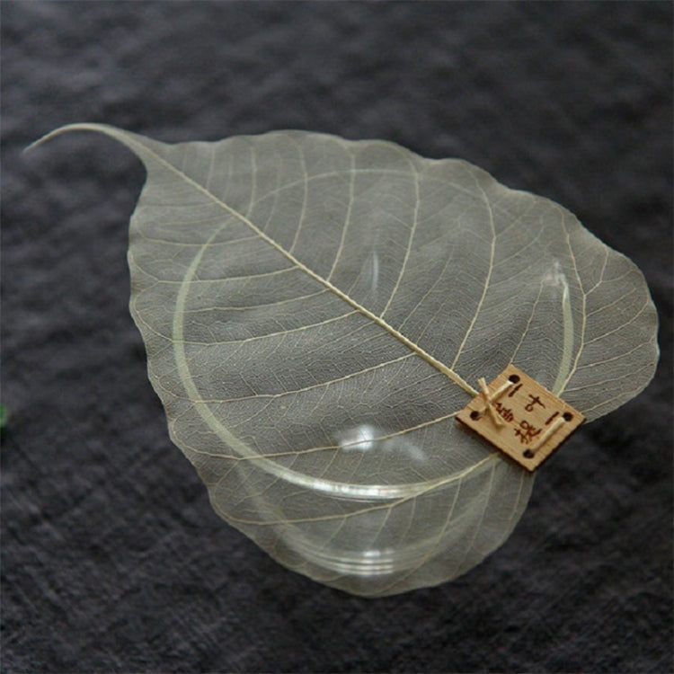 Creative Personality Natural Bodhi Leaf Filter Tea Leak, Specification:Bodhi Leaf by bashfashion