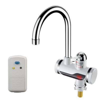 Kitchen Instant Electric Hot Water Faucet Hot & Cold Water Heater CN Plug Specification: Digital Leakage Protection Lower Water Inlet by bashfashion