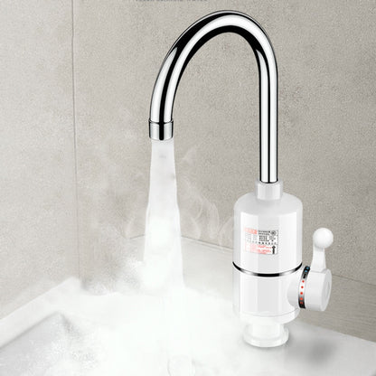 Digital Display Electric Heating Faucet Instant Hot Water Heater CN Plug Lamp Display Elbow by bashfashion