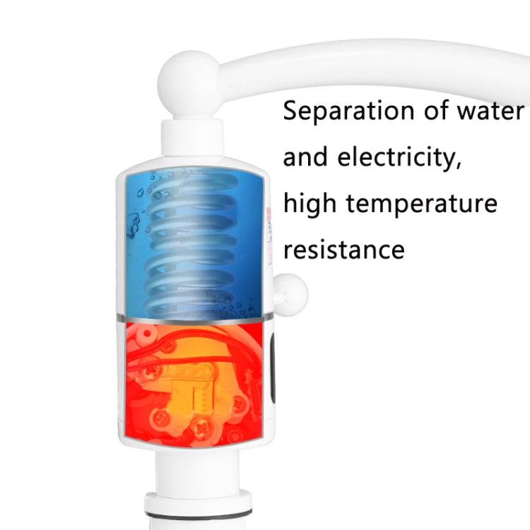 Digital Display Electric Heating Faucet Instant Hot Water Heater CN Plug Lamp Display Elbow With Leakage Protection by bashfashion