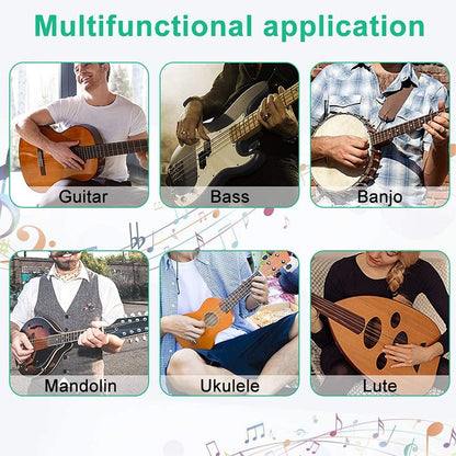 7 Piece Set Guitar String Changing Kit Guitar Repair & Care Tool by bashfashion