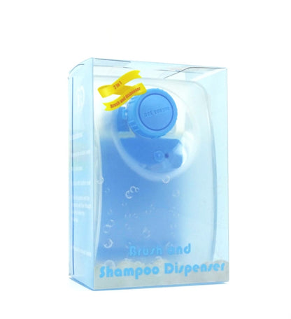 2 In 1 Function Shower Gel Dog Massage Bath Brush Silicone Pet Bath Brush, Random Color Delivery by bashfashion