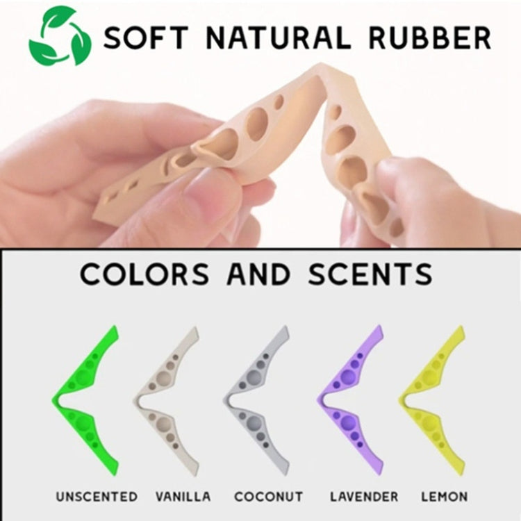 10 PCS Mask Nose Clip Bridge Wear Glasses Anti-Fog Sealing Silicone Strip, Random Color Delivery by bashfashion