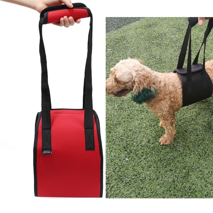 HCPET F1905 Disabled Dogs Assistive Belts Elderly Dogs Walking Assisted Leashes Pet Supplies, Size: L(Red) by bashfashion