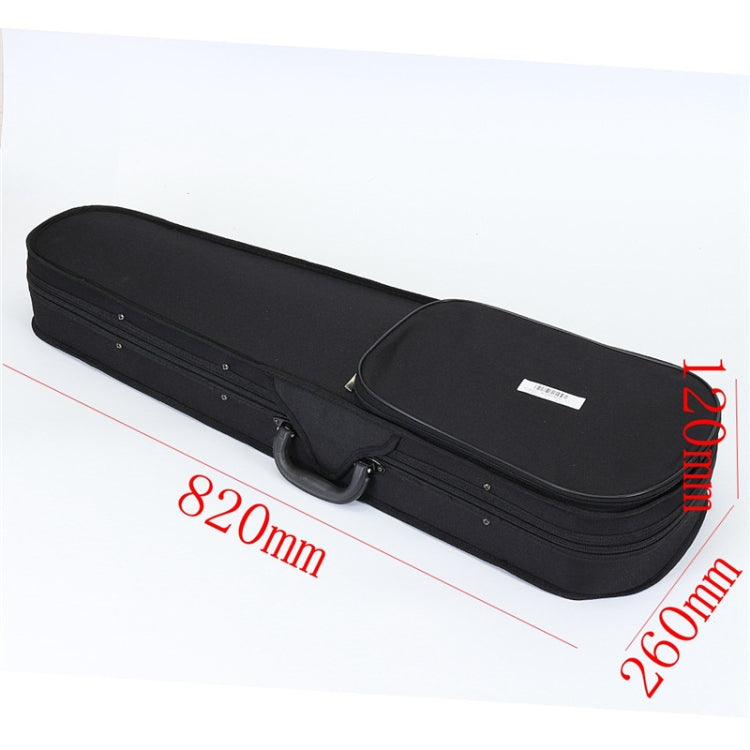 YS030 4 / 4 Wooden Manual Electronic Violin for Beginners, with Bag(Wine Red) by bashfashion