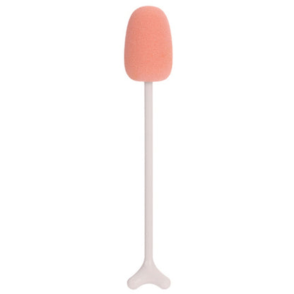 Long Handle Vertical Cup Brush Baby Bottle Sponge Cleaning Brush, Length: 29cm(Pink) by bashfashion