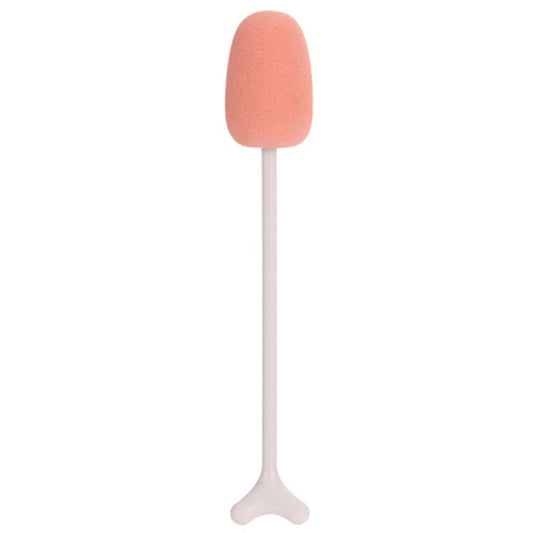 Long Handle Vertical Cup Brush Baby Bottle Sponge Cleaning Brush, Length: 29cm(Pink) by bashfashion