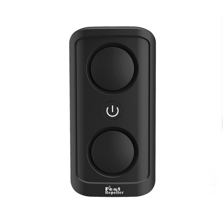 BG302 Dual-Speaker Intelligent Frequency Conversion Mosquito Repellent Ultrasonic Insect Repellent, Product specifications: EU Plug 220V(Black) by bashfashion