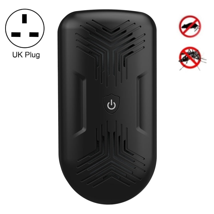 BG309 Ultrasonic Mouse Repeller Mosquito Repeller Electronic Insect Repeller, Product specifications: UK Plug 220V(Black) by bashfashion
