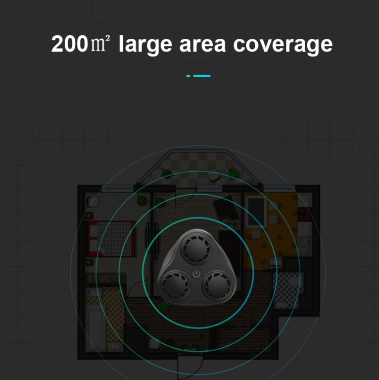 BG310 3-Horn Ultrasonic Automatic Frequency Conversion Mouse Repeller/Insect Repellent/Mosquito Repellent, Product specifications: UK Plug 220V(White) by bashfashion