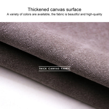 Denim Apron Barber Milk Tea Shop Waiter Overalls(Gray-yellow Shoulder Strap) by bashfashion