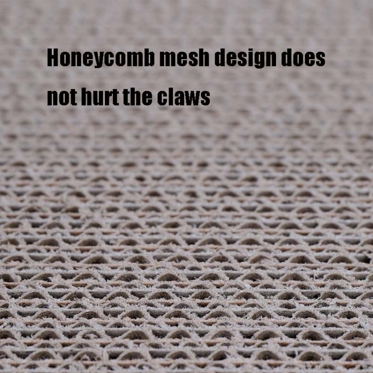 Solid Wood Vertical Cat Claw Board Corrugated Sofa Anti-Scratch Cat Toy(Primary Color) by bashfashion