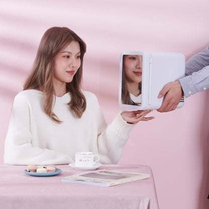 5L Beauty Makeup Mirror Skin Care Products And Facial Mask Refrigerator Semiconductor Car Home Refrigerator(AU Plug) by bashfashion