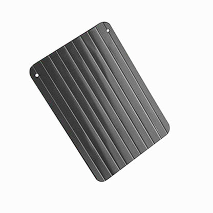 Thawing Plate Frozen Quick Thawing Plate Kitchen Tool Aluminum Alloy Thawing Plate, Specification: Large 3mm by bashfashion